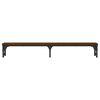 vidaXL Monitor Stand Brown Oak 105x23x15.5 cm Engineered Wood