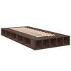 vidaXL Bed Frame without Mattress Brown Oak 90x190 cm Single