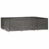 vidaXL Garden Furniture Cover 16 Eyelets 300x200x75 cm Rectangular