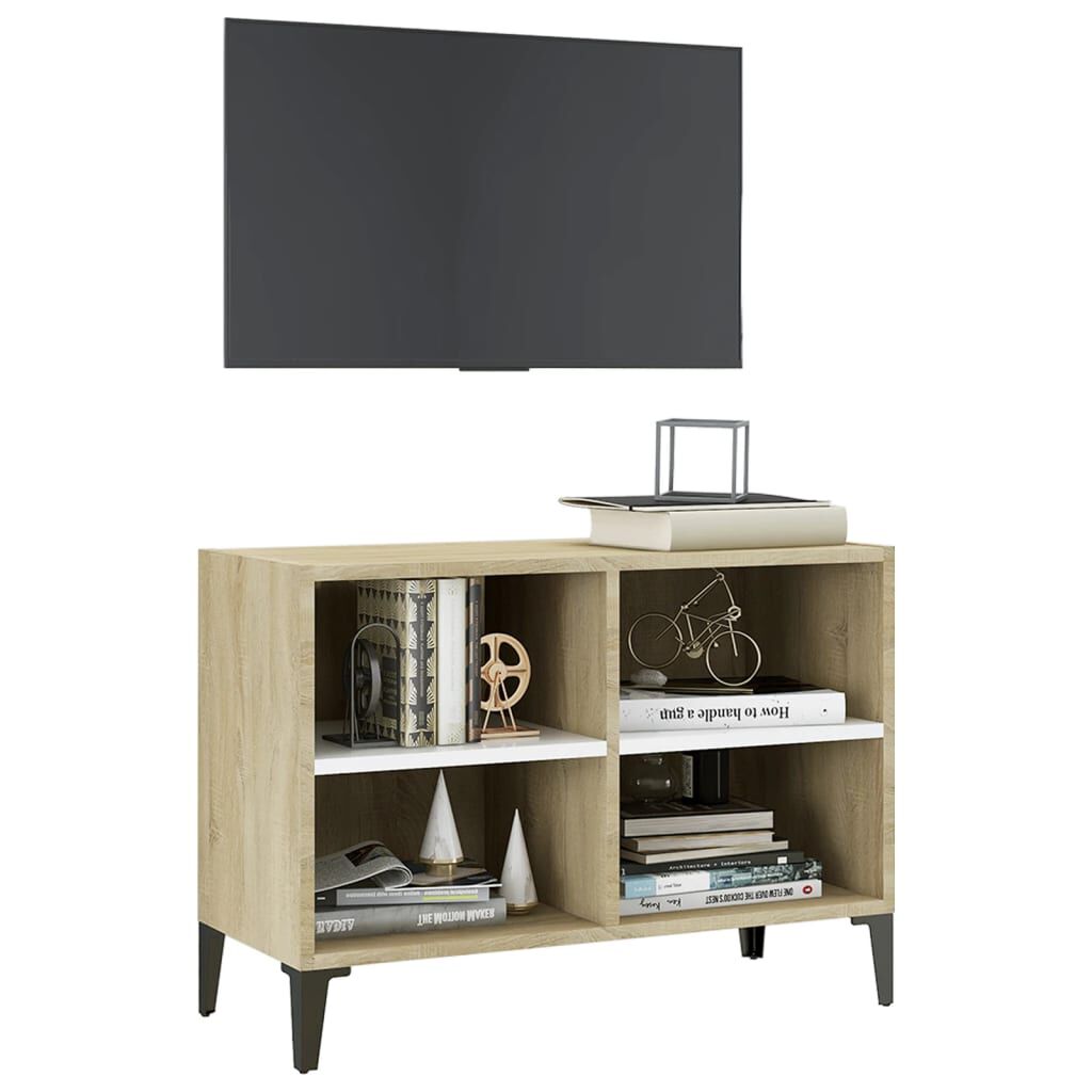 Tv stand with metal legs deals