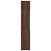 vidaXL Storage Cabinet Brown Oak 70x42.5x225 cm Engineered Wood