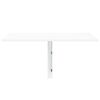 vidaXL Folding Wall Table High Gloss White 100x60x56 cm Engineered Wood