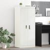 vidaXL Storage Cabinet White 60 x 40 x 140 cm Cold-Rolled Steel