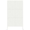 vidaXL Privacy Screen White 100 x 50 x 180 cm Steel