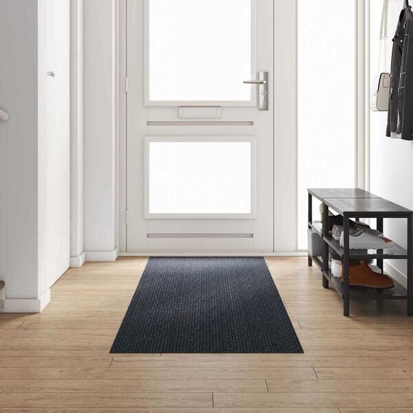 vidaXL Carpet Runner Anthracite 80 x 300 cm Fabric