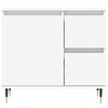 vidaXL Bathroom Cabinet White 65x33x60 cm Engineered Wood
