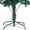vidaXL Artificial Christmas Tree with 300 LEDs with Stand Green 210 cm
