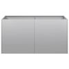 vidaXL Planter 80x40x40 cm Galvanised Steel