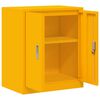 vidaXL Storage Cabinet with Storage Mustard Yellow 60 x 40 x 70 cm