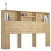 vidaXL Headboard Cabinet Sonoma Oak 160x19x103.5 cm