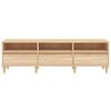 vidaXL TV Cabinet Sonoma Oak 150x30x44.5 cm Engineered Wood