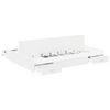 vidaXL Storage Bed Frame White 150 x 200 cm Engineered Wood