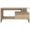 vidaXL Coffee Table Sonoma Oak 90x49x45 cm Engineered Wood