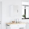 vidaXL Kitchen Wall Cabinet Lucca High Gloss White Engineered Wood