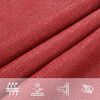 vidaXL Sunshade Sail 160 g/m&sup2; Red 3x6 m HDPE