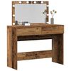 vidaXL Dressing Table Old Wood 100 x 40 x 120 cm Engineered Wood