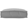 vidaXL Cushion Grey 50 x 50 x 12 cm Oxford Fabric