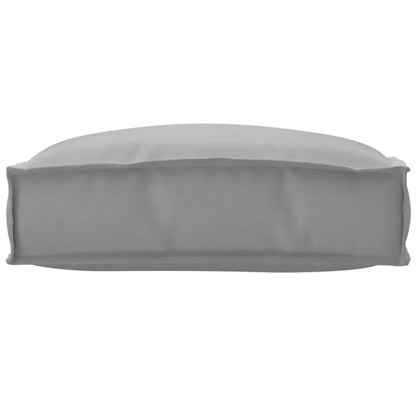 vidaXL Cushion Grey 50 x 50 x 12 cm Oxford Fabric
