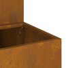 vidaXL Garden Planter Rusty 100 x 60 x 45 cm Weathering Steel