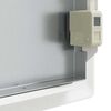 vidaXL Access Panel White 43.5 x 33 x 3 cm Steel
