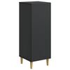 vidaXL Sideboard Black 33 x 34.5 x 90 cm Engineered Wood