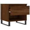 vidaXL Coffee Table Brown Oak 50x46x50 cm Engineered Wood
