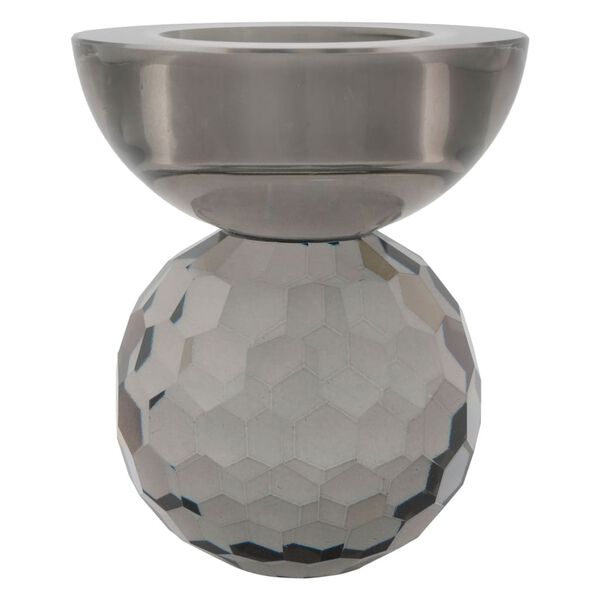 House Nordic Candle Holder June Smoked