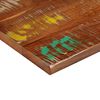 vidaXL Table Top 50x50x3.8 cm Square Solid Wood Reclaimed