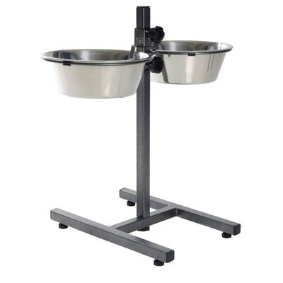 TRIXIE Adjustable Dog Bowl Stand 5.6 L 24 cm 24922