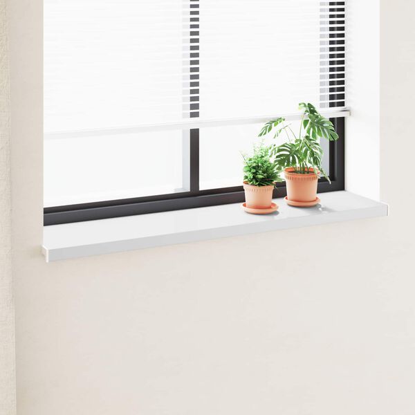 vidaXL Window Sill White 140 x 30 x 4.5 cm PVC