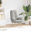 vidaXL Armchair Cloud Grey 69 x 74 x 93 cm Sherpa Fabric