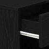 vidaXL Bedside Cabinet with Drawer Black 39x28x41 cm