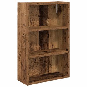 vidaXL Bathroom Wall Cabinet with Shelf Old Wood 40 x 16 x 62.5 cm