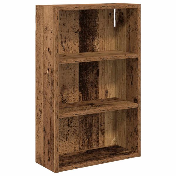 vidaXL Bathroom Wall Cabinet with Shelf Old Wood 40 x 16 x 62.5 cm