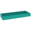 vidaXL Loggia Wall Shelves 2 pcs Blue 40x15x4 cm MDF