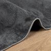 vidaXL Rug OVIEDO Short Pile Anthracite 240x240 cm