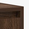 vidaXL Bathroom Cabinet Brown Oak 60x33x61 cm Engineered Wood
