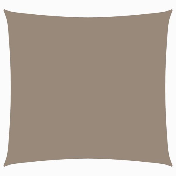 vidaXL Sunshade Sail Oxford Fabric Square 4.5x4.5 m Taupe