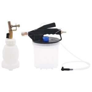 vidaXL Pneumatic Brake Bleeder Extractor Pump with Filler Bottle 2 L