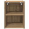 vidaXL Hanging Cabinet Artisan Oak 30 x 29.5 x 40 cm Engineered Wood