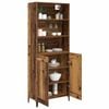 vidaXL Highboard 2 pcs Old wood Engineered Wood