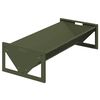vidaXL Livestock Feeding Trough Olive Green 108 x 50 x 28 cm 10 kg