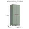 Keter Outdoor Storage Cabinet with Shelves Planet Jade Grey