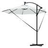 vidaXL Cantilever Banana Parasol Sand 294 x 294 x 248 cm