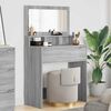 vidaXL Bedroom Dressing Tables Grey Sonoma 80 x 39.6 x 135 cm