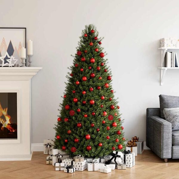 vidaXL Christmas Baubles 100 pcs Wine Red 3 / 4 / 6 cm