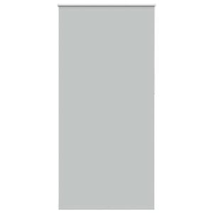 vidaXL Roller Blind Blackout Light Grey 105x210 cm Fabric Width 100.7 cm Polyester