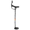 vidaXL Metal Detector with LCD Display 3 Models 19 cm Coil Black