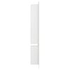 vidaXL Shower Niche with 2 Compartments High Gloss White 41x69x9 cm