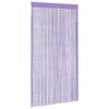 vidaXL String Curtains 2 pcs Purple 100x250 cm